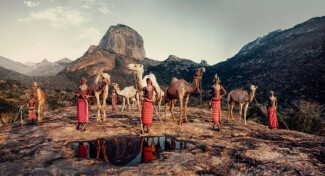 Племя Samburu, Кения